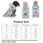 Dog Raincoat Windproof Pet Rain Jacket with Safety Reflective Stripe - GreenFur