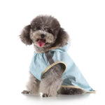 Dog Raincoat Windproof Pet Rain Jacket with Safety Reflective Stripe - GreenFur