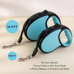 Dog Retractable Leash Explosion Proof Tangle Free Walking Lead - GreenFur