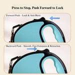 Dog Retractable Leash Explosion Proof Tangle Free Walking Lead - GreenFur