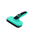 Dog Self Cleaning Slicker Brush for Short Long Haired Dogs - GreenFur