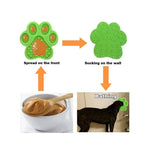 Dog Silicone Lick Mat, Slow Feeder Pet Training Mat, Bath Distraction & Food Guard with Suction Cups - GreenFur