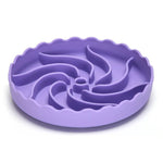 Dog Slow - eating Bowl Food - Grade Silicone Pet Slow - feeding Basin - GreenFur