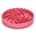 Dog Slow - eating Bowl Food - Grade Silicone Pet Slow - feeding Basin - GreenFur