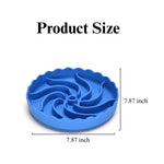 Dog Slow - eating Bowl Food - Grade Silicone Pet Slow - feeding Basin - GreenFur