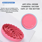 Dog Slow - eating Bowl Food - Grade Silicone Pet Slow - feeding Basin - GreenFur