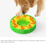 Dog Slow Feeder Pet IQ Training Mental Enrichment Toy - GreenFur