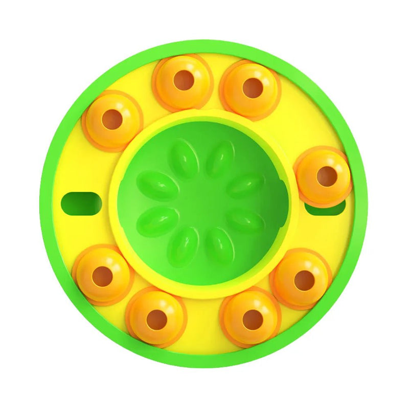 Dog Slow Feeder Pet IQ Training Mental Enrichment Toy - GreenFur