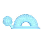 Dog Snail - shape Chew - resistant Dental Cleaning Toy - GreenFur