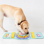 Dog Snuffle Watch Mat Interactive Chew Toy Food Dispensing Training Pad - GreenFur