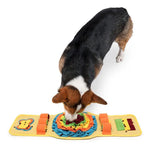 Dog Snuffle Watch Mat Interactive Chew Toy Food Dispensing Training Pad - GreenFur