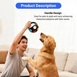 Dog Soccer Ball Interactive Training Toy - GreenFur