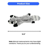 Dog Squeaky Toys No Stuffing Dog Toys for Small Medium Large Dogs - GreenFur