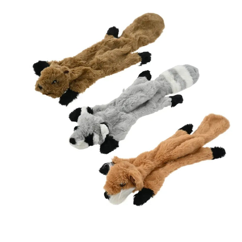 Dog Squeaky Toys No Stuffing Dog Toys for Small Medium Large Dogs - GreenFur