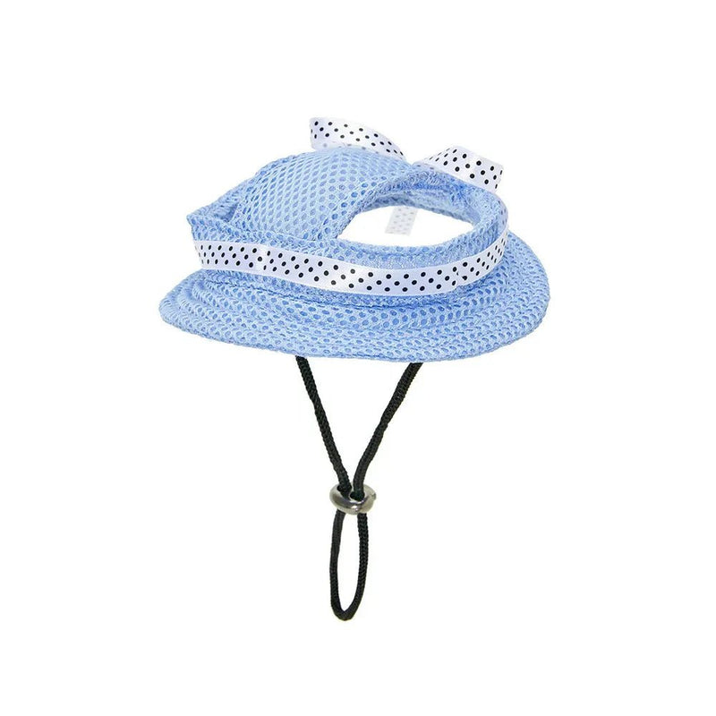 Dog Summer Hat Breathable Mesh with Leak Ear Style Design - GreenFur