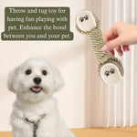 Dog Teeth Grinding Toy Cotton Rope Pet Toy Chew Rope - GreenFur