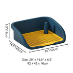 Dog Toilet Pee Pad Holder Indoor Training Dog Potty Tray - GreenFur