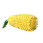Dog Tooth Clean Toy TPR Corn Shape Squeaky Dog Toys - GreenFur