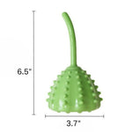 Dog Treat Dispensing Ball Toy Durable Chew - Resistant Interactive Dog Toy - GreenFur