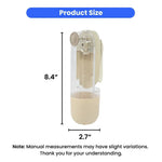 Dog Water Bottle with Food Container Portable Pet Water Dispenser - GreenFur
