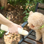 Dog Water Bottle with Food Container Portable Pet Water Dispenser - GreenFur