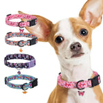Dogs Collar Cute Flower Dog Collars for Girl Female Small Medium Large Dogs - GreenFur