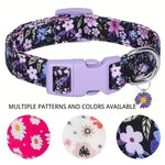 Dogs Collar Cute Flower Dog Collars for Girl Female Small Medium Large Dogs - GreenFur
