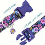Dogs Collar Cute Flower Dog Collars for Girl Female Small Medium Large Dogs - GreenFur