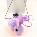 Door - Hanging Cute Plush Rabbit Cat Toy with Elastic Cord - GreenFur
