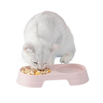 Double Cat Bowls Water and Food Dog Pet Bowls - GreenFur