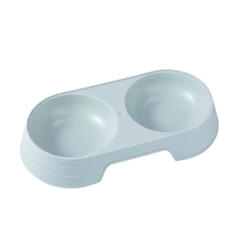 Double Cat Bowls Water and Food Dog Pet Bowls - GreenFur