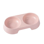 Double Cat Bowls Water and Food Dog Pet Bowls - GreenFur