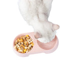 Double Cat Bowls Water and Food Dog Pet Bowls - GreenFur