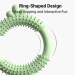 Double Head Carrot Ring Chew Toy for Dogs - GreenFur