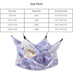 Double - Layer Hammock for Sugar Gliders Squirrels and Hamsters - GreenFur