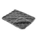 Double Sided Checkerboard Pattern Pet Blanket - GreenFur