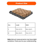 Double Sided Checkerboard Pattern Pet Blanket - GreenFur