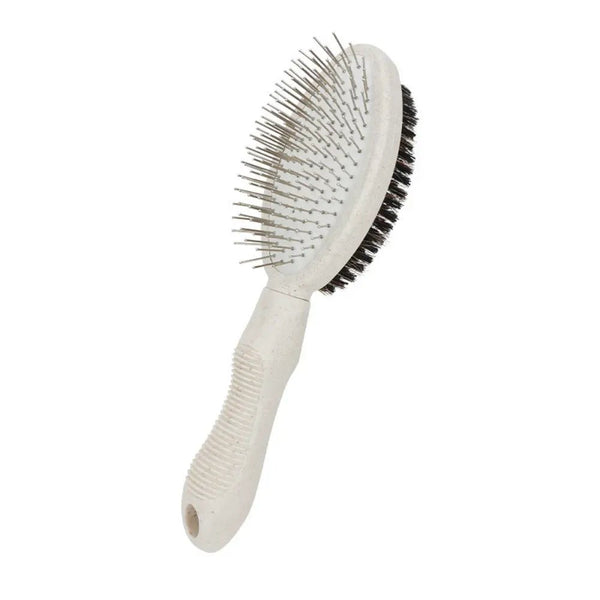 Double Sided Pet Massage Brush Eco Friendly Metal Pin Comb - GreenFur