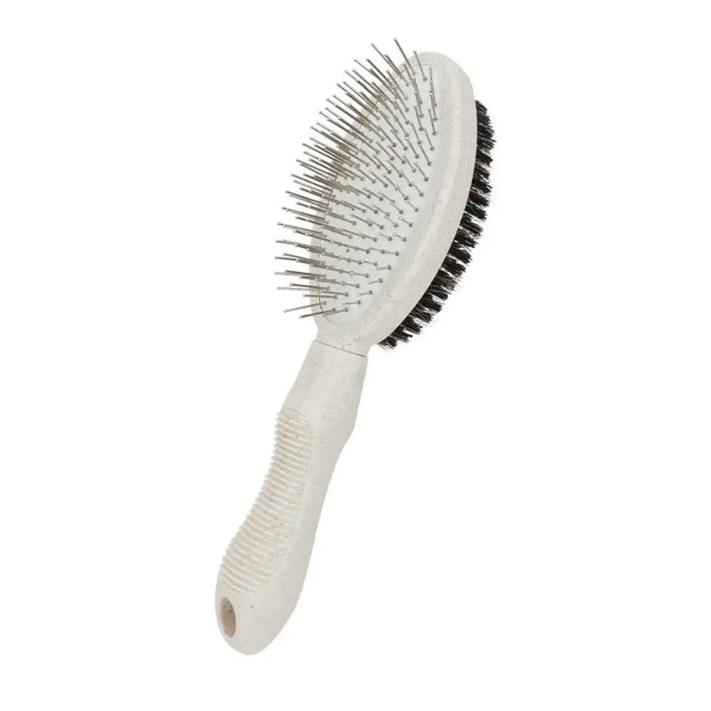 Double Sided Pet Massage Brush Eco Friendly Metal Pin Comb - GreenFur