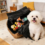 Down - filled Cotton Portable Outdoor Pet Carrier Bag - GreenFur