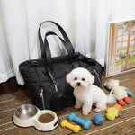 Down - filled Cotton Portable Outdoor Pet Carrier Bag - GreenFur