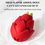 Dragon Fruit Dog Toy Interactive Durable Chew - Proof Rubber Dog Toy - GreenFur