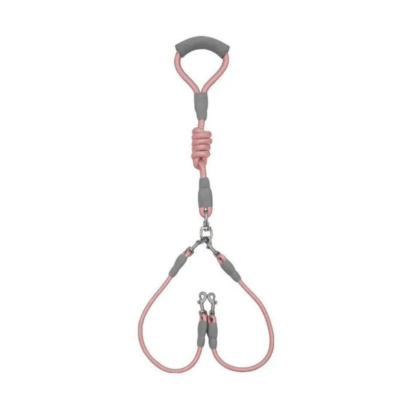 Dual Dog Leash for Walking Two Medium Dogs at Once - GreenFur