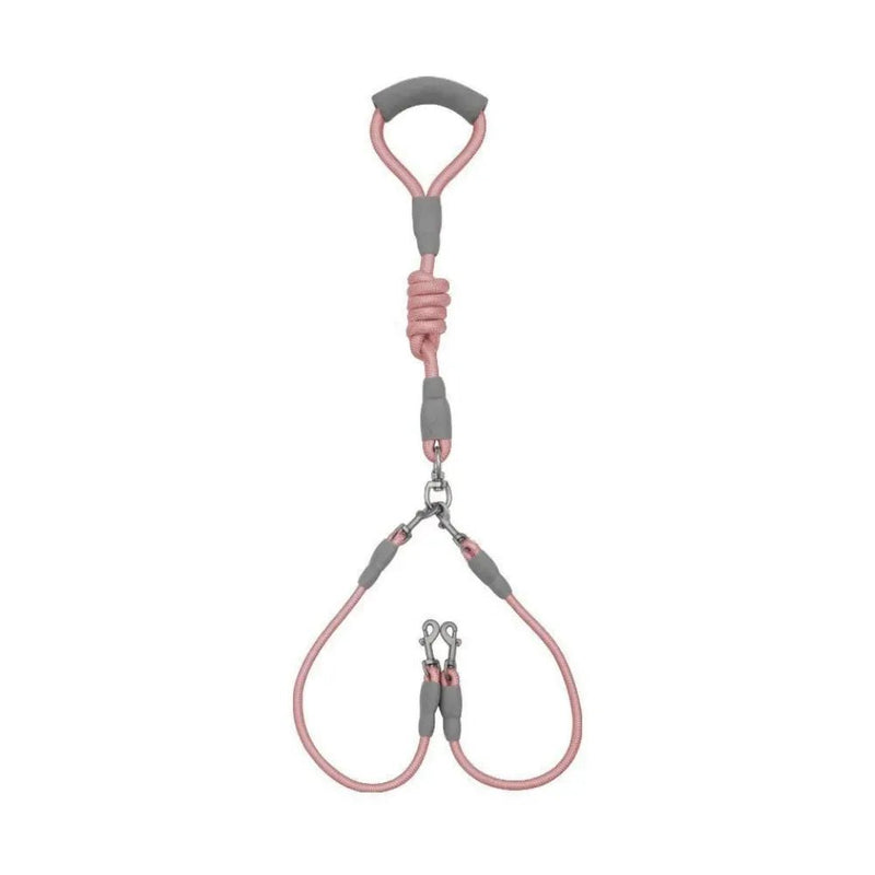 Dual Dog Leash for Walking Two Medium Dogs at Once - GreenFur