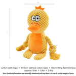 Dual - Layer Plush Pet Toys with Squeaker and Crinkle Paper - GreenFur
