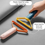 Dual - Purpose Pet Hair Removal Brush Cat Dog Hair Remover - GreenFur