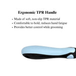 Dual Sided Pet Grooming Rake for Dogs and Cats - GreenFur