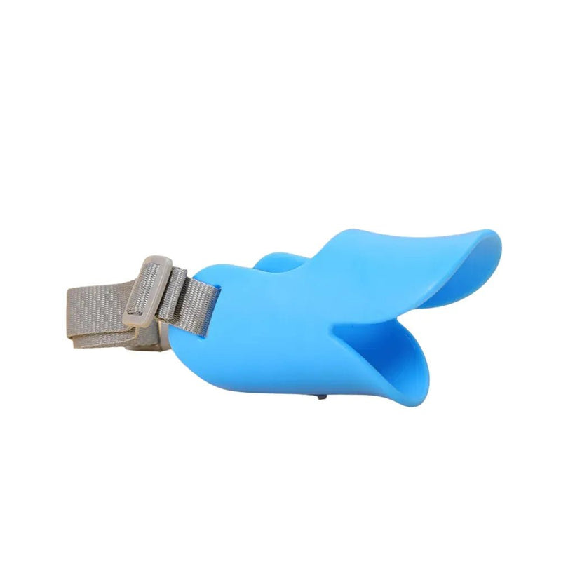 Duck - billed Silicone Adjustable Dog Muzzle - GreenFur