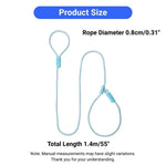 Durable Adjustable Nylon Integrated Anti Pull Dog Leash - GreenFur