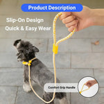 Durable Adjustable Nylon Integrated Anti Pull Dog Leash - GreenFur